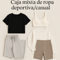 Caja mixta de ropa deportiva y casual